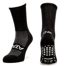 Load image into Gallery viewer, ATAK SHOX Mid-Leg Grip Socks Black - RRP £10