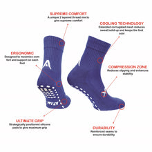 Load image into Gallery viewer, ATAK GRIPZLITE PRO SOCKS ROYAL BLUE