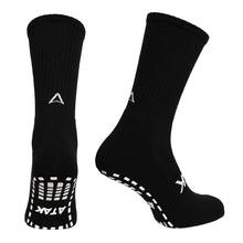Load image into Gallery viewer, ATAK SHOX Mid-Leg Grip Socks Black - RRP £10