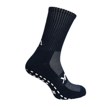 Load image into Gallery viewer, ATAK SHOX Mid-Leg Grip Socks Navy - RRP £10