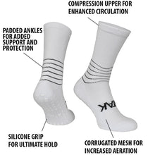 Load image into Gallery viewer, ATAK C-GRIP Socks White - RRP £18