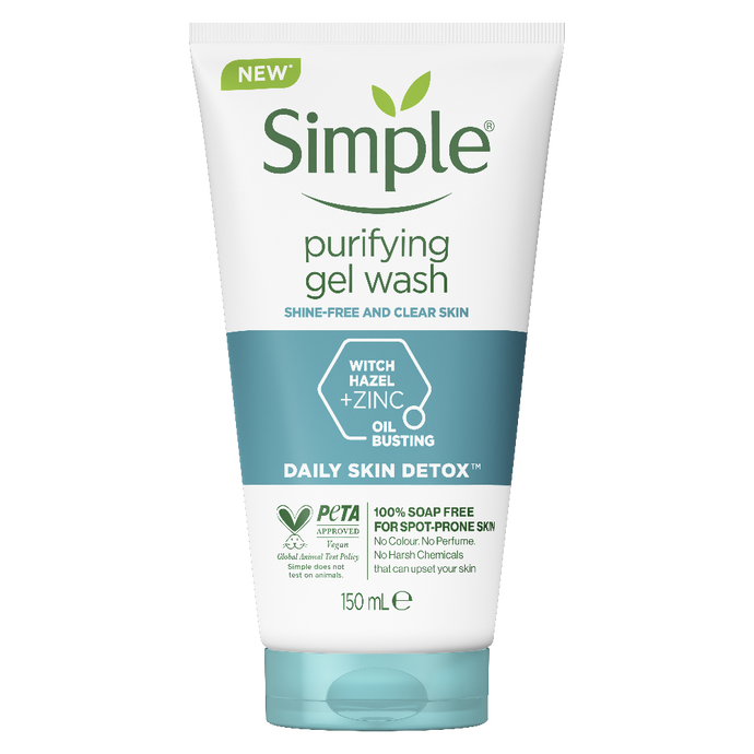 SIMPLE FC GEL PURI TBE GBNL L22 6X150ML