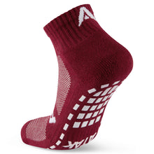 Load image into Gallery viewer, ATAK GRIPZLITE PRO QUARTER SOCKS MAROON
