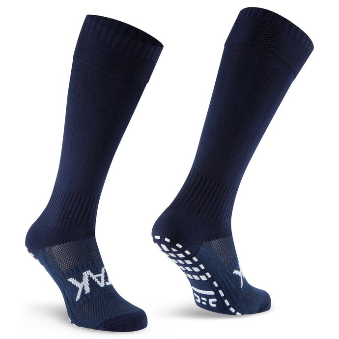 ATAK SHOX Full Length Grip Socks Navy  - RRP £12
