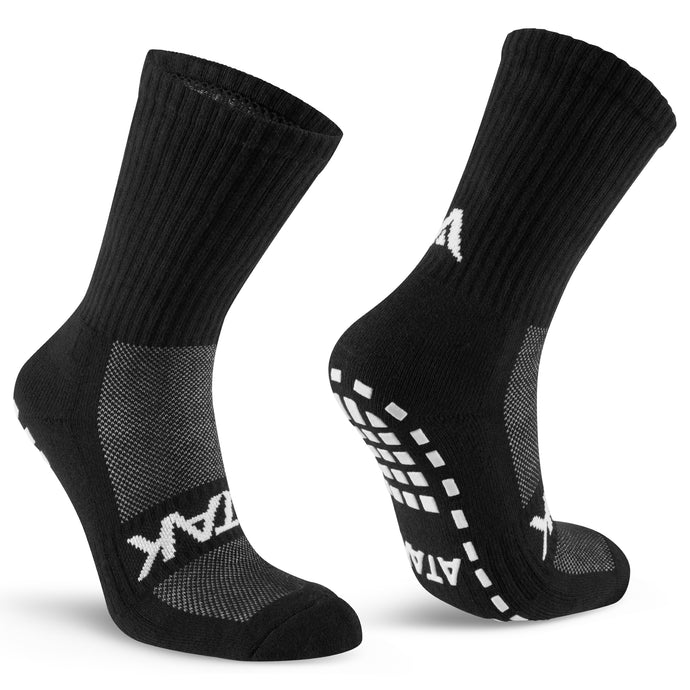 ATAK SHOX Mid-Leg Grip Socks Black - RRP £10