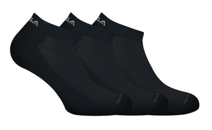 GSA 365 Low Cut Sock Organic Plus 3-Pack Mens Black