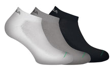Load image into Gallery viewer, GSA 365 Low Cut Sock Organic Plus 3-Pack Mens White/Grey/Black
