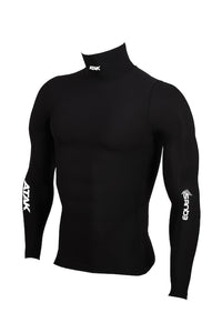 ATAK EQUUS Men's Jockey Compression Shirt Black - RRP £30