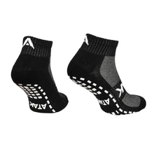 Load image into Gallery viewer, ATAK GRIPZLITE PRO QUARTERS SOCKS BLACK
