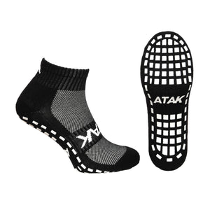 ATAK GRIPZLITE PRO QUARTERS SOCKS BLACK