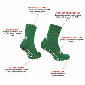 ATAK GRIPZLITE PRO SOCKS GREEN