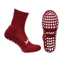 Load image into Gallery viewer, ATAK GRIPZLITE PRO SOCKS MAROON
