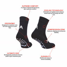 Load image into Gallery viewer, ATAK GRIPZLITE PRO SOCKS NAVY
