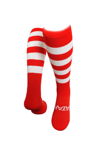 ATAK Hoops Socks Red/White
