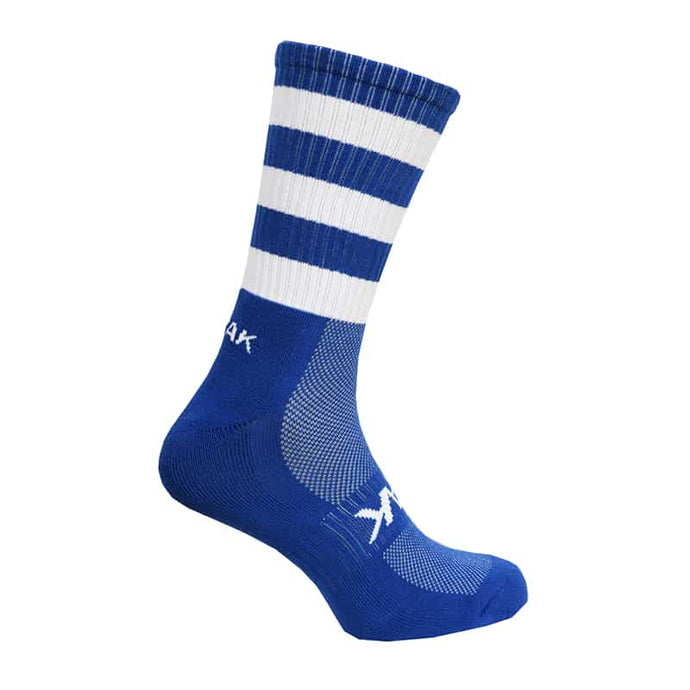 ATAK SHOX MID-LEG SPORTS SOCK ROYAL/WHITE - RRP £8