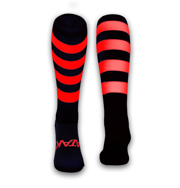 ATAK Hoops Socks Black/Red