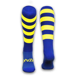 ATAK Hoops Socks Royal Blue/Gold