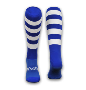 ATAK Hoops Socks Royal Blue/White