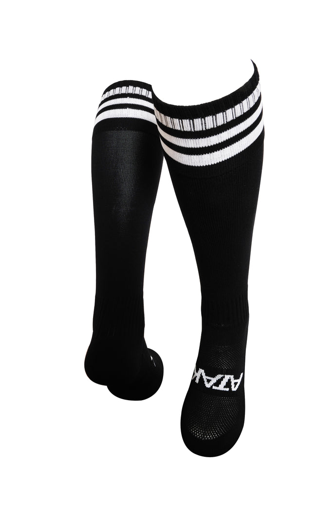 ATAK 3 Bar Sports Socks Black/White