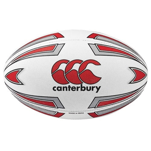 Canterbury Mentre Rugby Ballon Mixte – Cousu, Tri-Grip, Durable, Livré Dégonflé