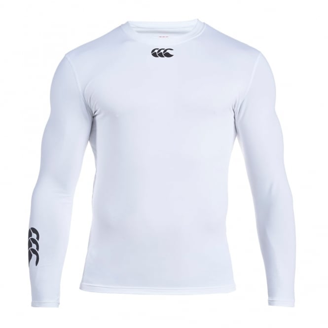 Canterbury Baselayer Cold Longsleeve White Top Men's