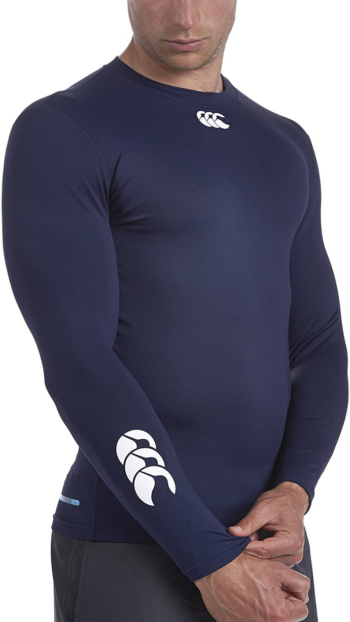 Canterbury Baselayer Cold Longsleeve Blue Top Men's