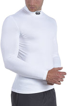 Load image into Gallery viewer, Canterbury Baselayer Cold Longsleeve Turtle White Top Men&#39;s
