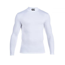 Load image into Gallery viewer, Canterbury Baselayer Cold Longsleeve Turtle White Top Men&#39;s
