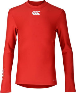 Canterbury Baselayer Cold LongSleeve Top Red Junior