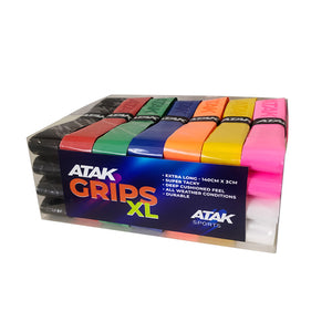 ATAK XL Grips Box 28 Mixed Colours - RRP £150
