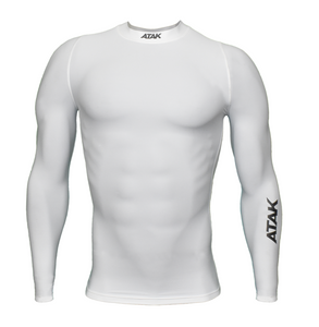 ATAK Compression Shirt Unisex White - RRP £28