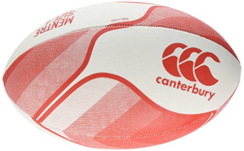Pallone Da Rugby Canterbury Mentre – Unisex Adulto, Colori White/Lime/Blue, Taglia 3