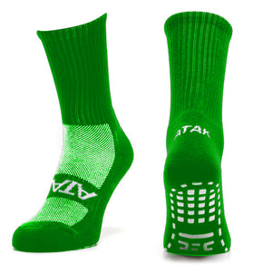 ATAK SHOX Mid-Leg Grip Socks Blue - RRP £10