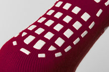 Load image into Gallery viewer, ATAK SHOX Mid-Leg Grip Socks Maroon - RRP £10
